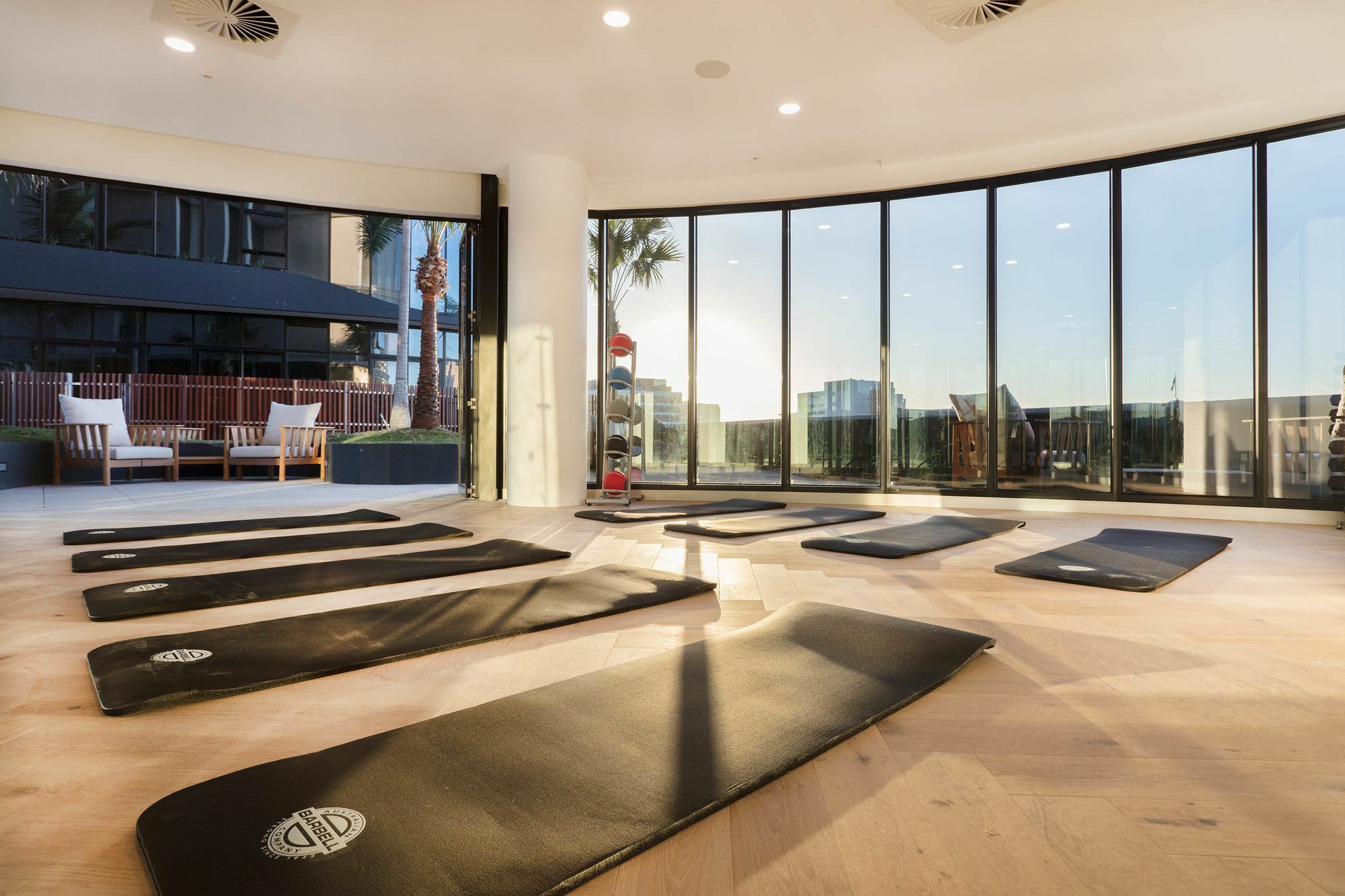 เอฟวี บริสเบน บาย เป็ปเปอร์ส Aparthotel ภายนอก รูปภาพ The Yoga Room