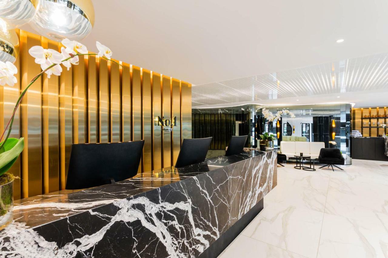 เอฟวี บริสเบน บาย เป็ปเปอร์ส Aparthotel ภายนอก รูปภาพ The lobby of the hotel