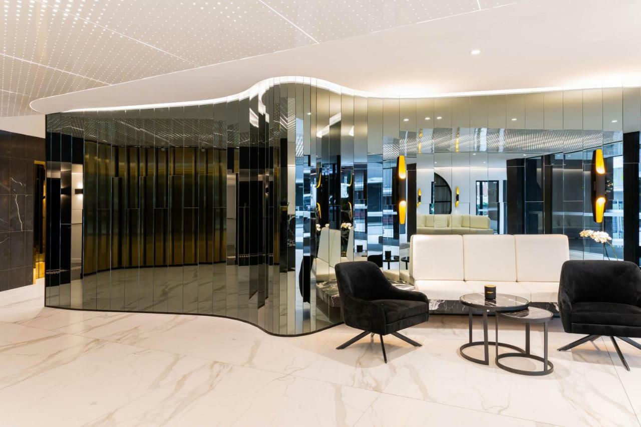 เอฟวี บริสเบน บาย เป็ปเปอร์ส Aparthotel ภายนอก รูปภาพ The lobby of the hotel