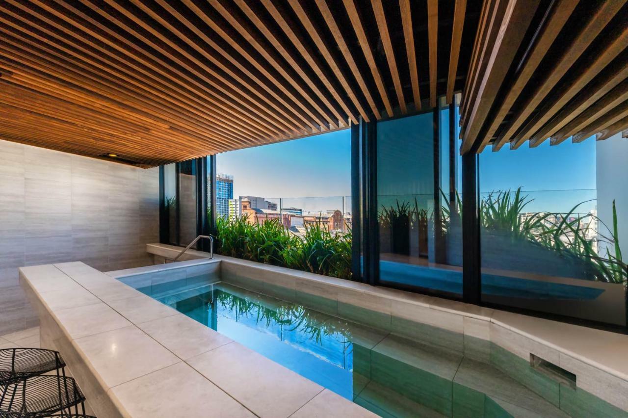 เอฟวี บริสเบน บาย เป็ปเปอร์ส Aparthotel ภายนอก รูปภาพ Rooftop pool